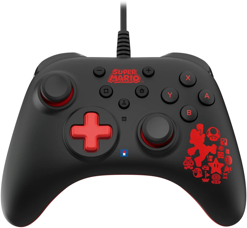 HORI Horipad Turbo laidinis pultelis Nintendo Switch (Mario)