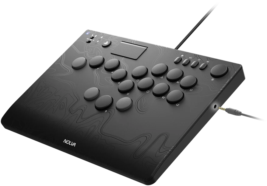 HORI - NOLVA mechaninis visų mygtukų arkadinis valdiklis - PlayStation 5