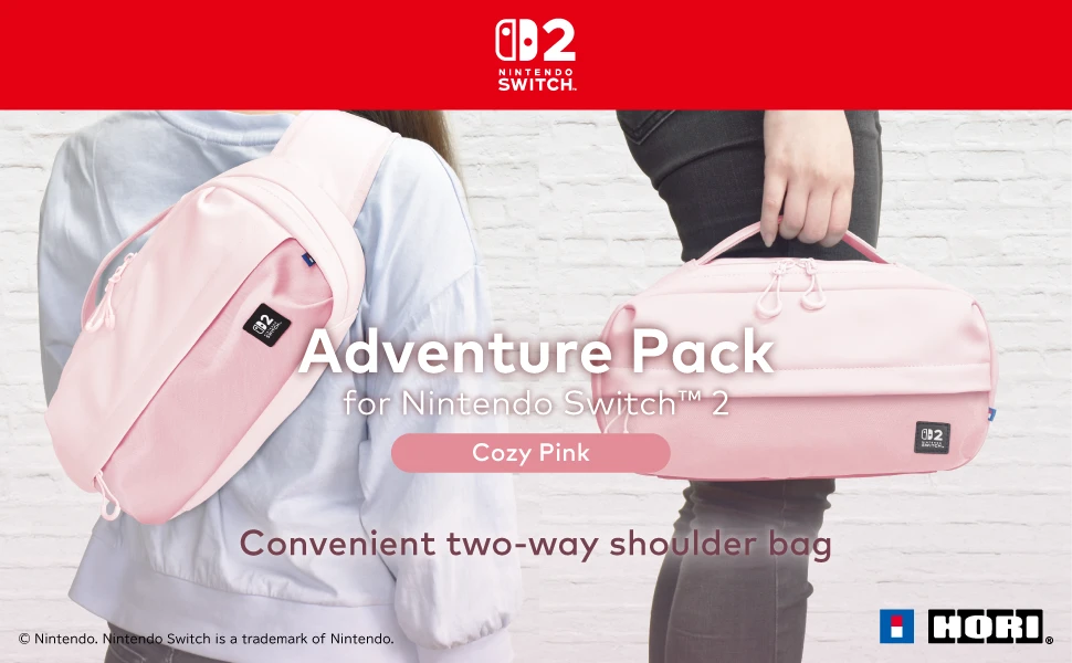 HORI - Nuotykių rinkinys - Jaukus rožinis - Switch 2