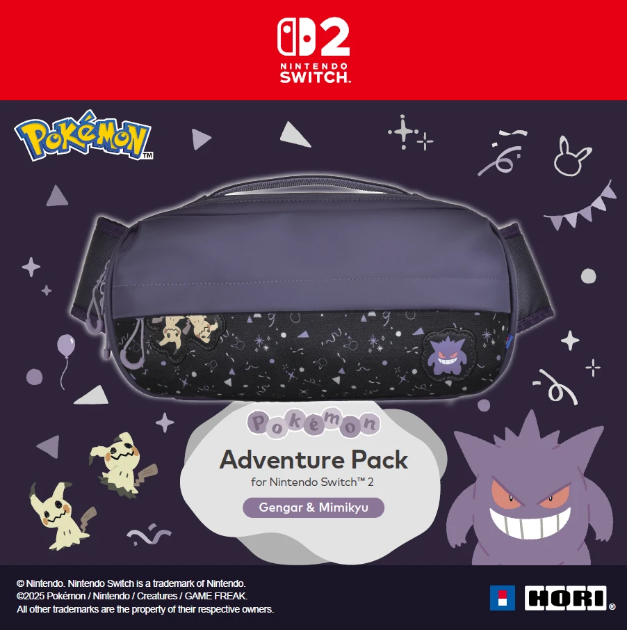 HORI - Nuotykių rinkinys, skirtas „Switch 2“ (Gengar ir Mimikyu) - Violetinė