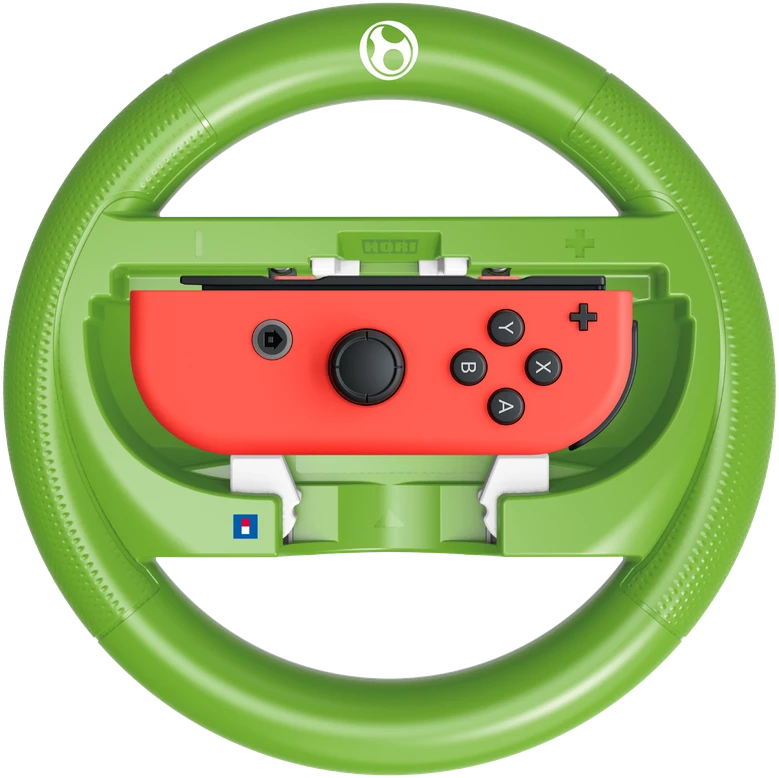 HORI - Lenktynių vairo tvirtinimo rinkinys, skirtas „Switch 2“ (Yoshi) - Žalias