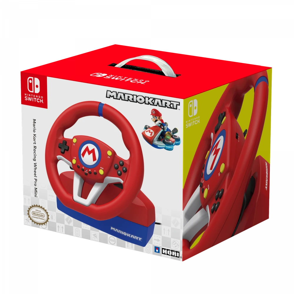 Hori – „Switch Mario Kart“ lenktynių vairas „Pro“
