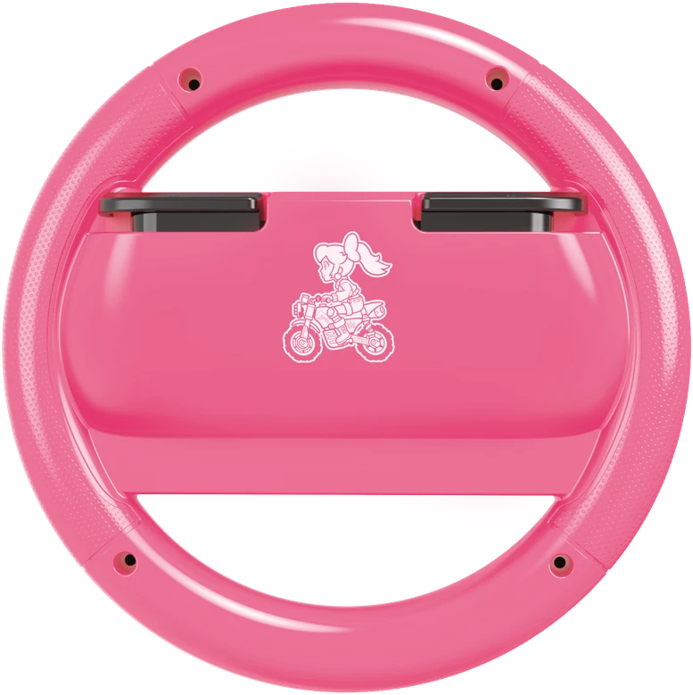 HORI vairo tvirtinimo rinkinys, skirtas „Switch 2“ – persikų spalvos – didelis