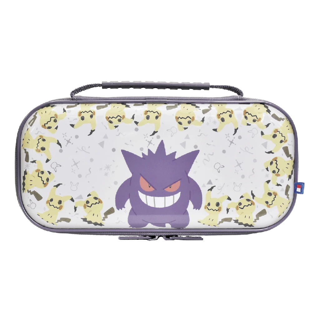 HORI - „Vault“ dėklas, skirtas „Switch 2“ - „Gengar & Mimikyu“ - violetinis