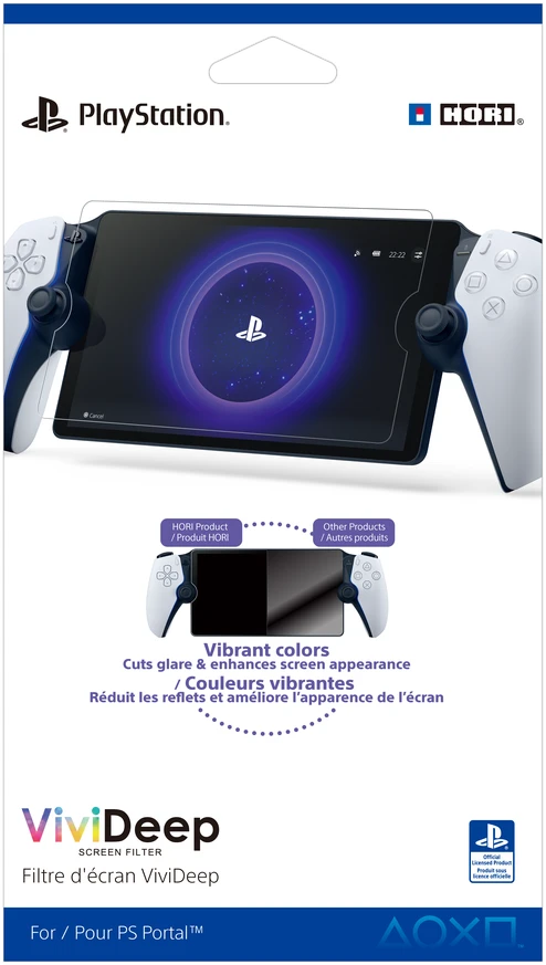 HORI - ViviDeep ekrano filtras, skirtas PlayStation Portal nuotolinio valdymo pultui - skaidrus