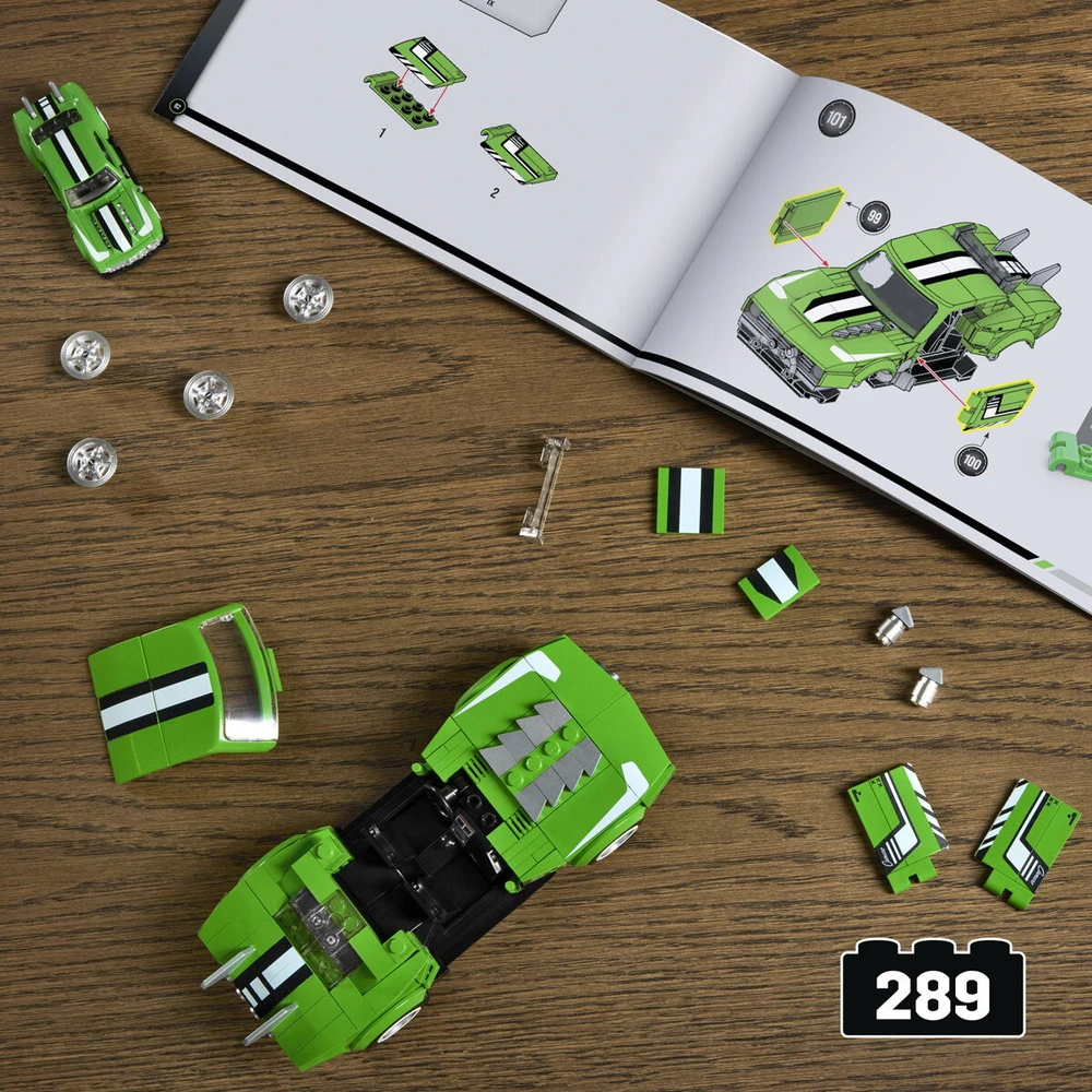 „Hot Wheels“ – „Brick Shop Speed ​​Series 1968 Camaro“ (JFT16)