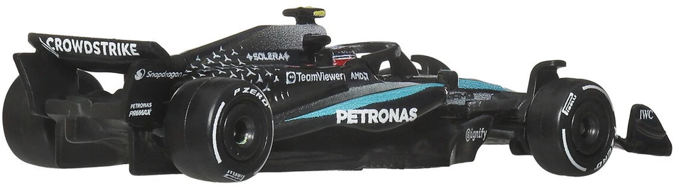 Mattel HOT WHEELS PREMIUM F1 dviejų Mercedes-Benz George Russel ir Kimi Antonelli bolidų rinkinys (JMM93)