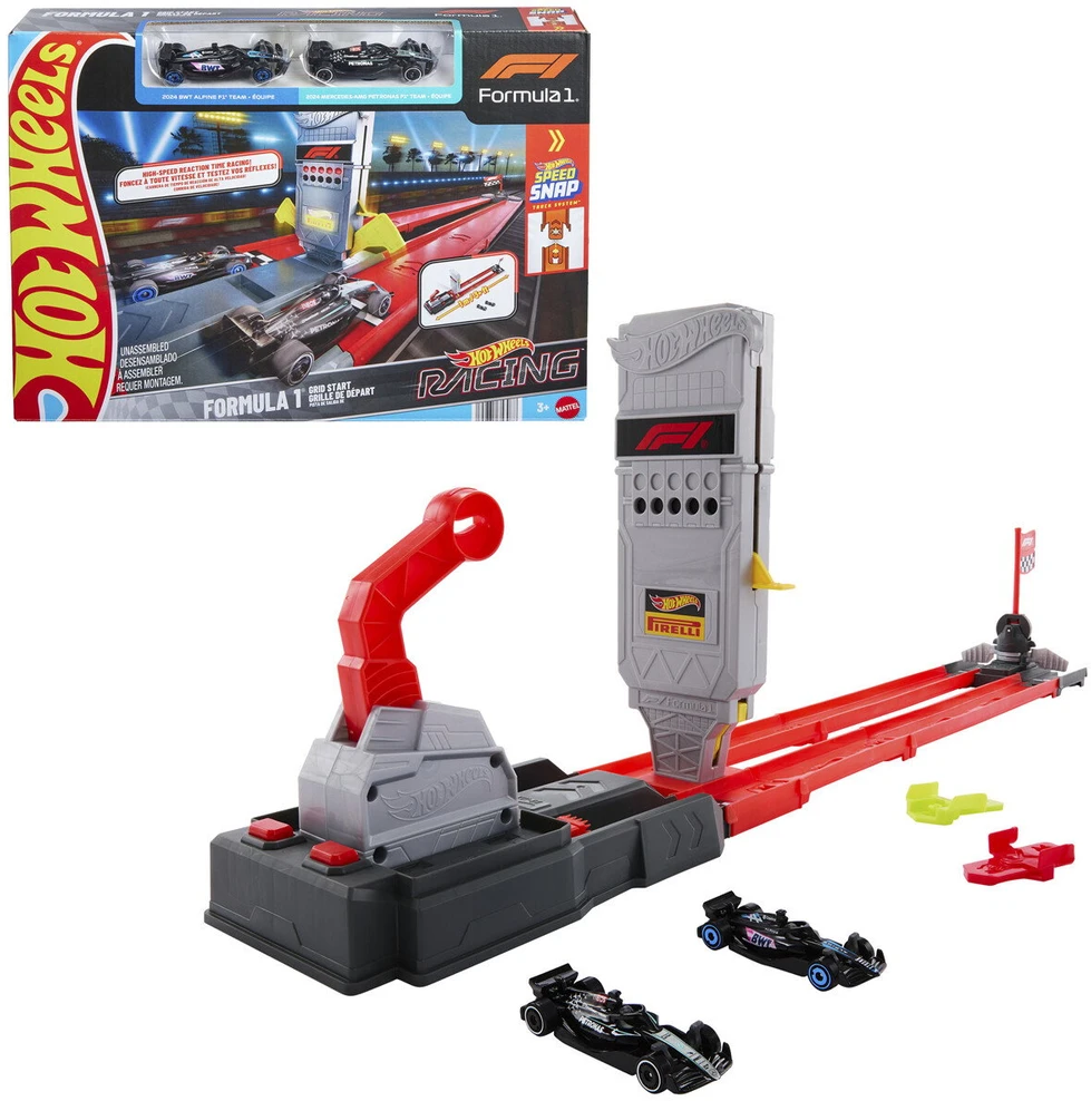 Mattel HOT WHEELS F-1 dvikovos trasa