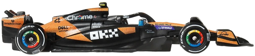 Mattel HOT WHEELS PREMIUM F1 McLaren Lando Norris bolidas 4 (JKD88)