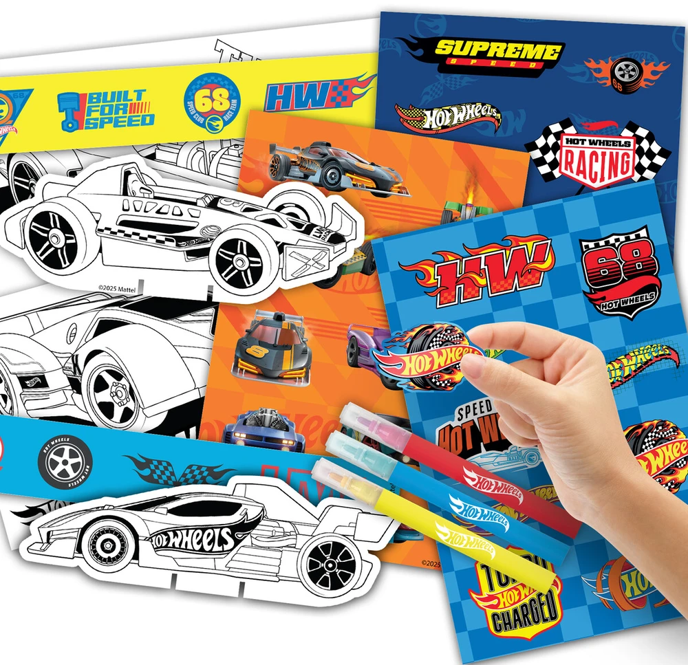 BLADEZ HOT WHEELS Lipdukų veiklos rinkinys