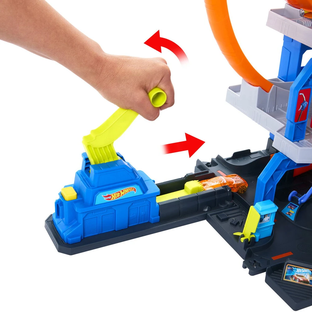 Mattel HOT WHEELS Rinkinys – Mega garažas su kilpomis (JBM74)
