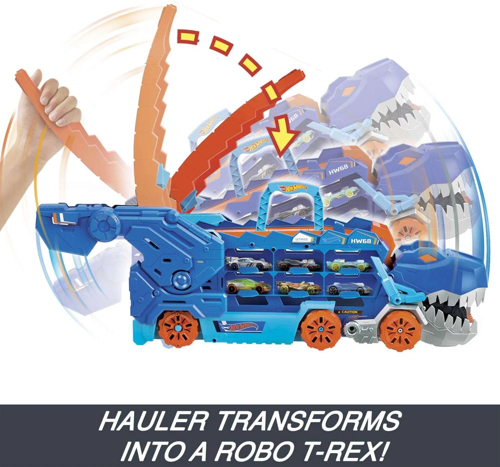 Hot Wheels HW rinkinys „Transformeris T-Rex“
