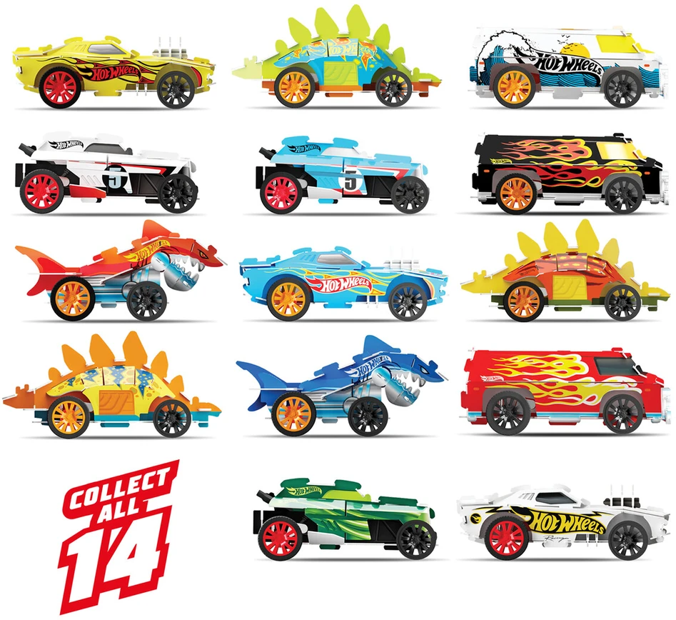 Hot Wheels - „Mini Maker Kitz“ kišeninio lenktynininko rinkinys (BLA85674)