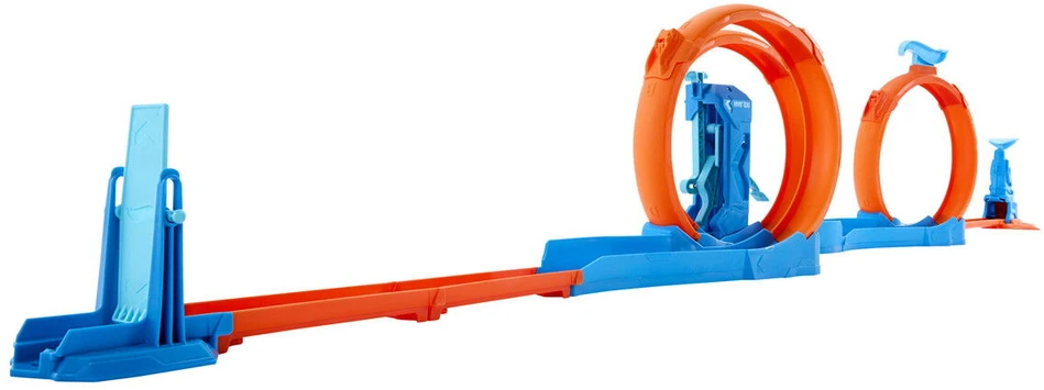 Mattel HOT WHEELS trąsų prailginimų rinkinys – Trys kilpos (JDW39)