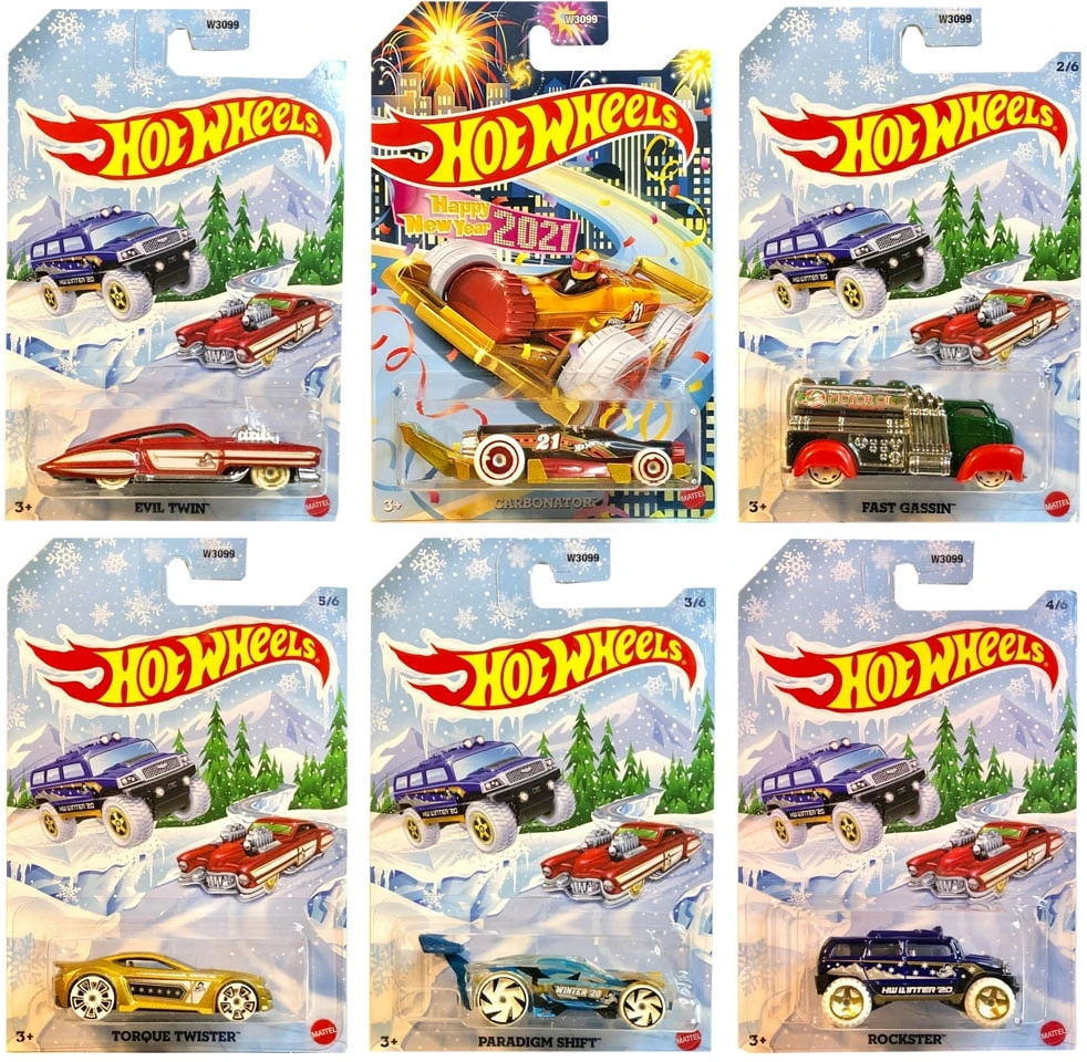 „Hot Wheels“ – žiemos serijos kolekcija (W3099)
