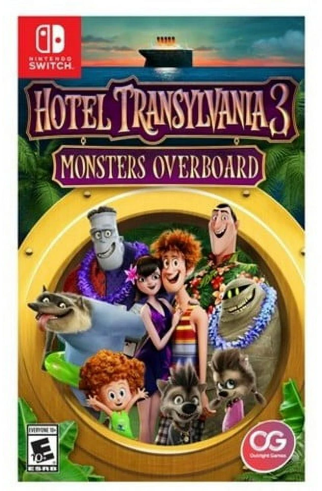 Bandai Namco Viešbutis „Transylvania 3: Monstrai už borto“ – „Nintendo Switch“