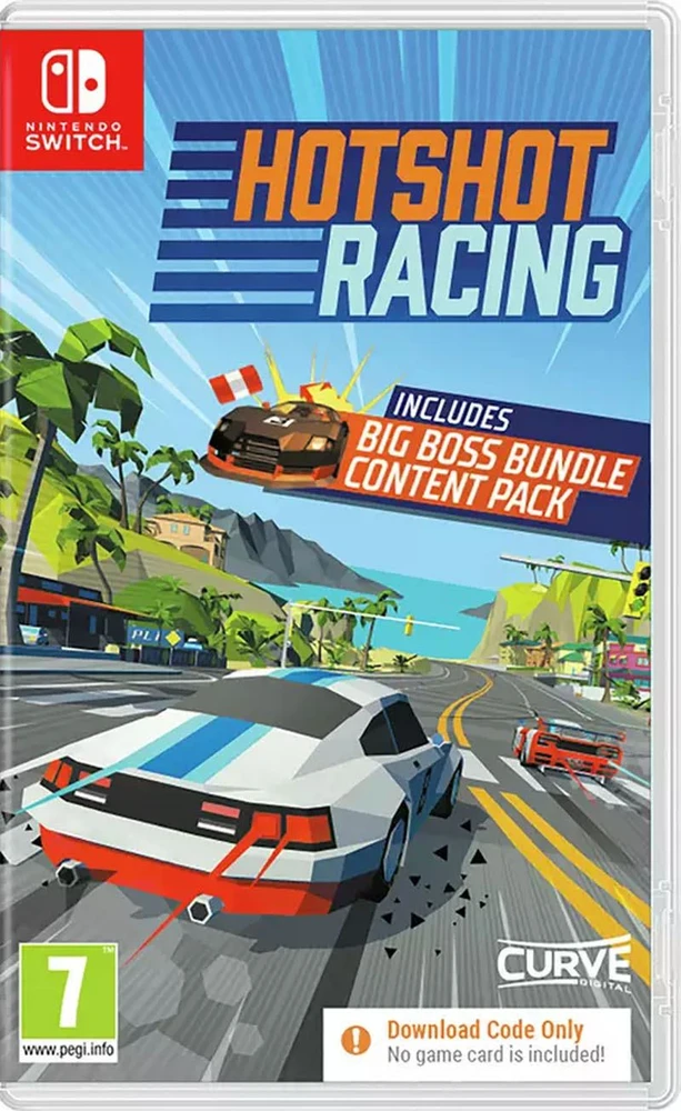 „Hotshot Racing“ (kodas dėžutėje) – „Nintendo Switch“.