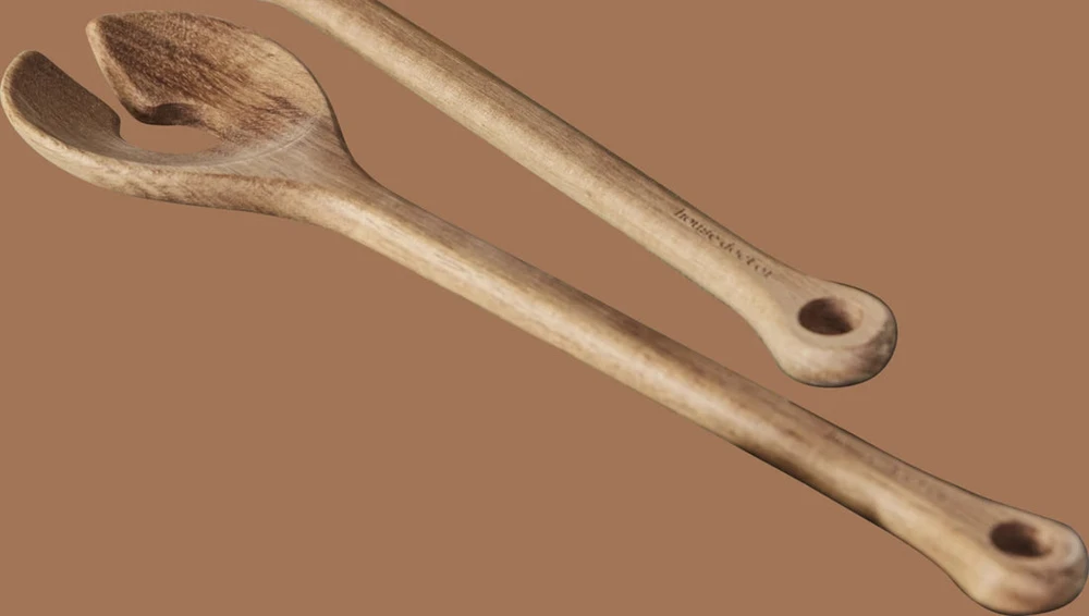 House Doctor - Eya salotų servetėlės ​​- 27,5 cm ilgio - Natūralus