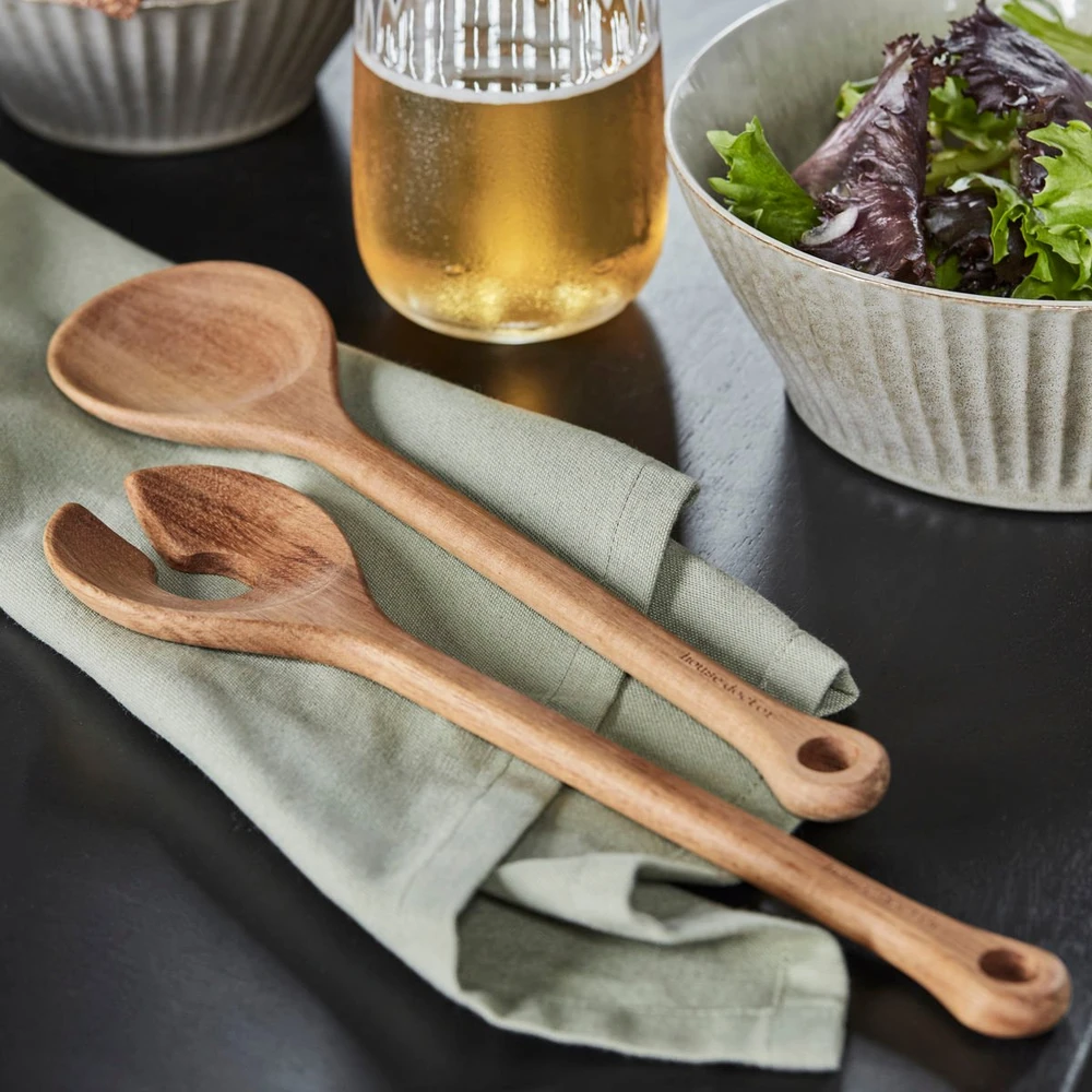 House Doctor - Eya salotų servetėlės ​​- 27,5 cm ilgio - Natūralus