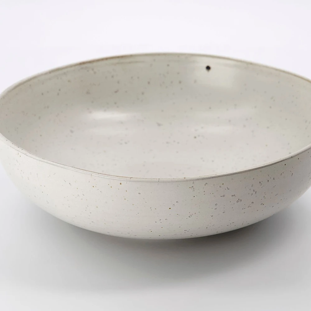 House Doctor - Pion dubuo - Ø22 cm - pilka/balta