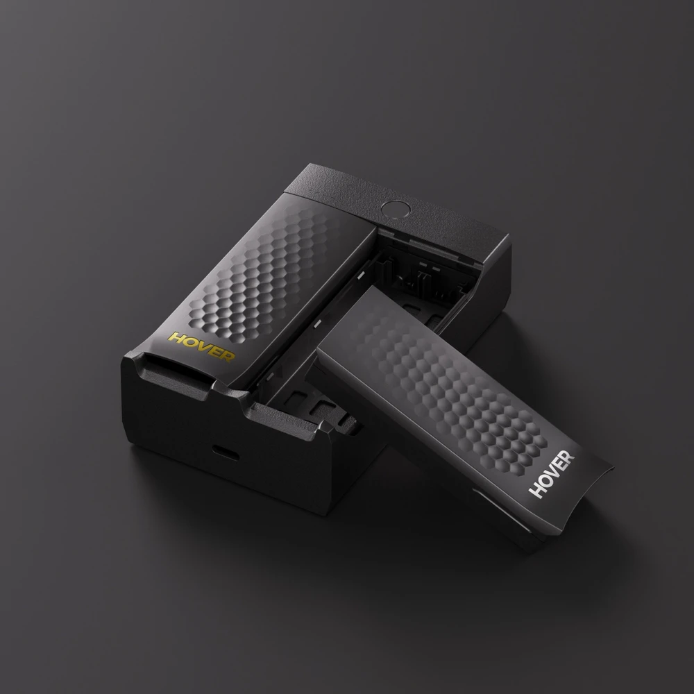 HOVERAir X1 PRO/PROMAX įkrovimo mazgas – dvigubas akumuliatorių įkroviklis HOVERair PRO ir HOVERair PROMAX dronams