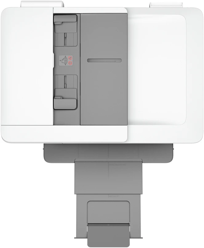 Hewlett Packard (HP) HP OfficeJet Pro 9730e HP+ plataus formato AiO All-in-One Spausdintuvas - A3/A4 spalvotas rašalas, spausdinimas/kopijavimas/nuskaitymas, automatinis dokumentų tiektuvas, automatinis dvipusis, du dėklai, LAN, Wifi, 22 psl. per mėnesį, 250-1500 puslapių (pakeičia OfficeJet Pro 7740)