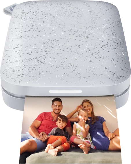 Hewlett Packard (HP) Spausdintuvas HP Sprocket mobiler Sofortbilddrucker baltas