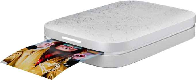 Hewlett Packard (HP) Spausdintuvas HP Sprocket mobiler Sofortbilddrucker baltas