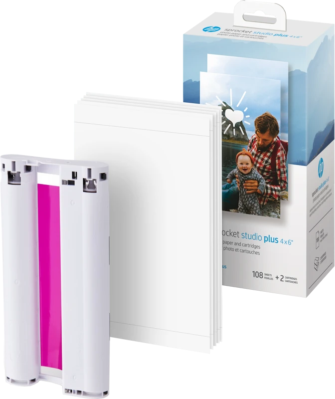 „HP Sprocket Studio Plus 4x6“ (108 vnt.)