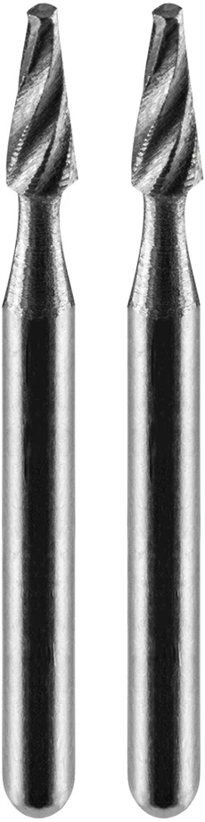 HSS freza, kūgis 1,4 mm, kotas 3,2 mm, 2 vnt.