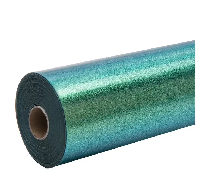 Spausdintuvas HTVRONT Chameleon Heat Transfer Film, 30.5 cm x 90 cm (auksinis-žalias)