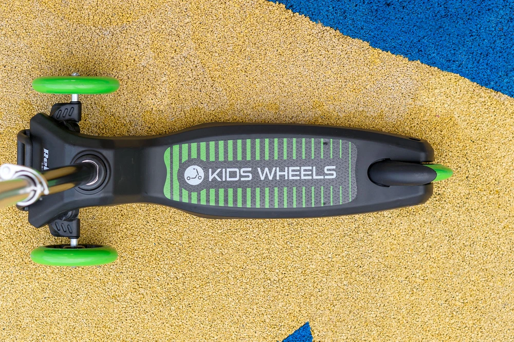 Triratis paspirtukas REBEL KIDS WHEELS, Žalias