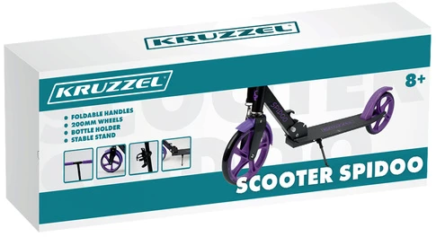 Spidoo scooter violetinė Kruzzel 25630