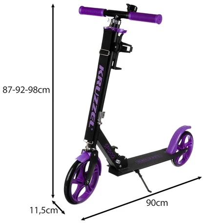 Spidoo scooter violetinė Kruzzel 25630
