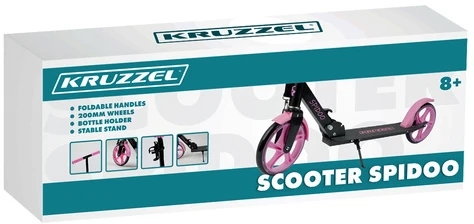 Spidoo scooter pink Kruzzel 25628