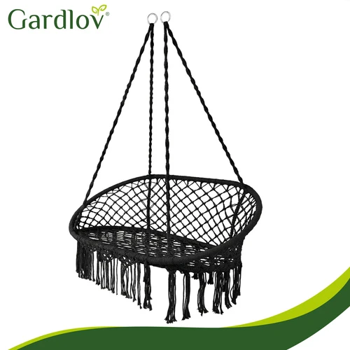 Gardlov dvigubos juodos „Crow's Nest“ sūpynės