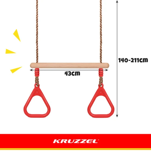 Sūpynės - trapecija Kruzzel 25383