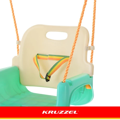 Kruzzel 3-in-1 Kreminis and Turquoise Children's Swing