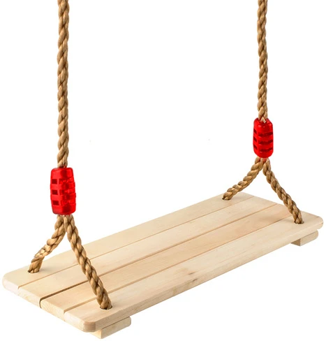 Kruzzel Vienvietės medinės sūpynės Fun