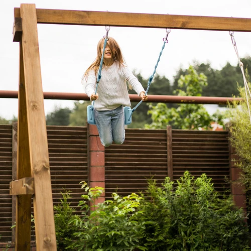 Kruzzel Plastic swing - mėlynas 25446