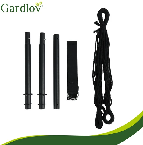 Sūpynės - pakabinamos kėdės 210 cm juodas Gardlov