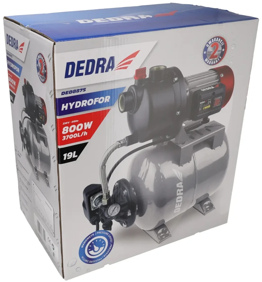 Dedra Hidroforas 800W
