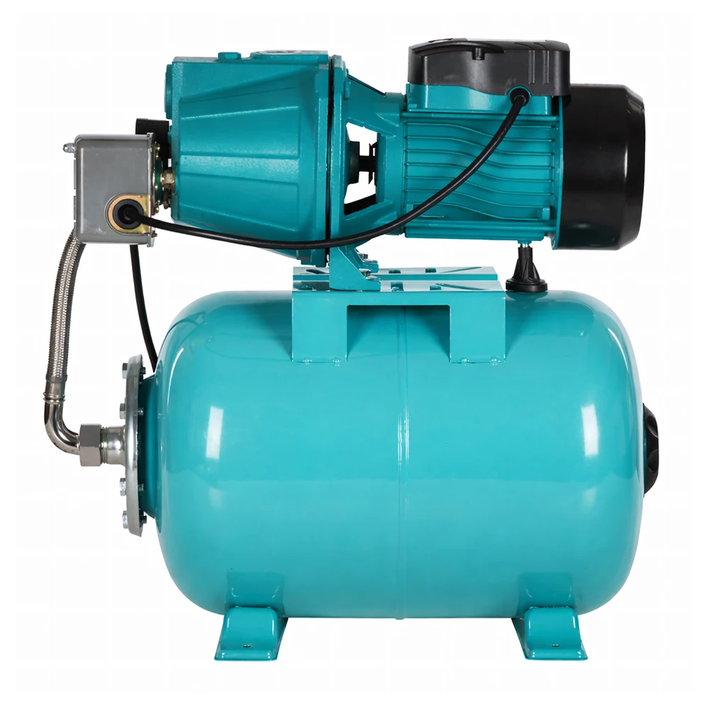 Hydrofor Hidroforas vandeniui, hidroforo siurblio bakas 50 l, 750 W, komplektas, efektyvus ir stiprus