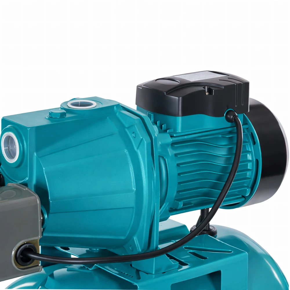 Hydrofor Hidroforas vandeniui, hidroforo siurblio bakas 50 l, 750 W, komplektas, efektyvus ir stiprus