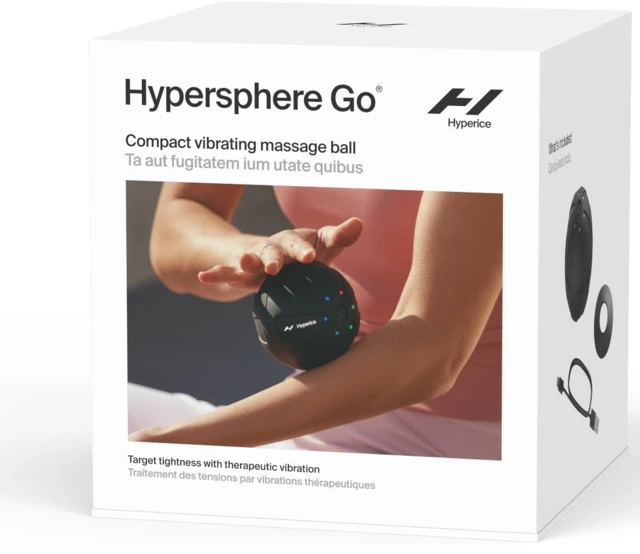 Hyperice Hypersphere Go Mini Masažo kamuolys