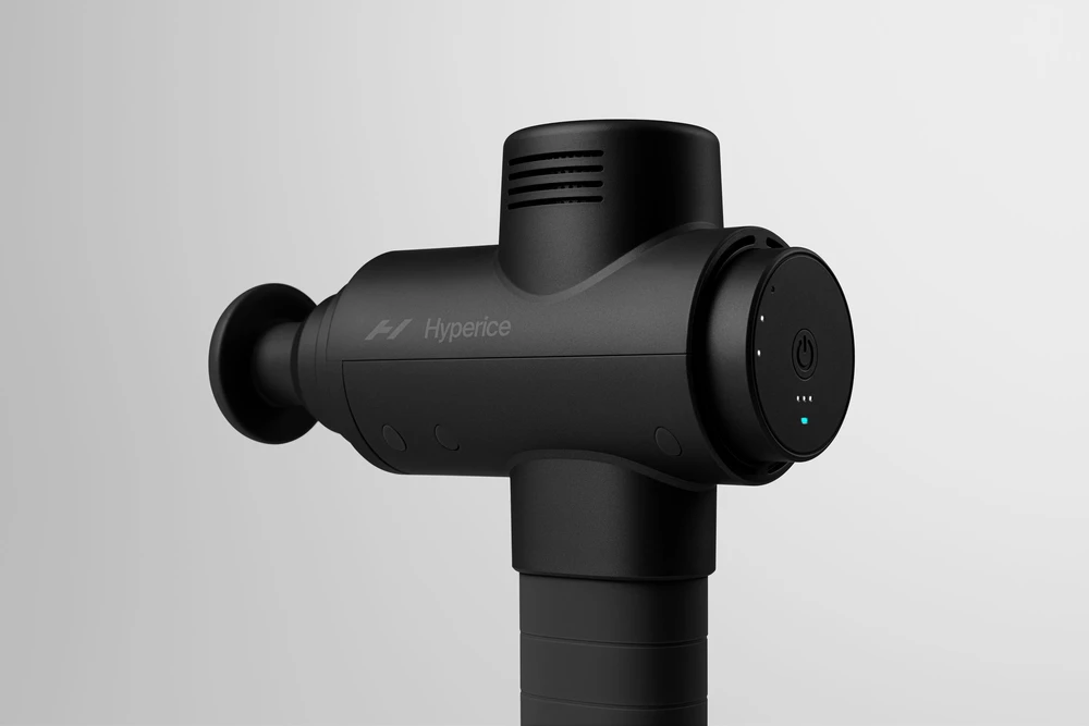 Hyperice Hypervolt 2 masažo pistoletas, Juodas