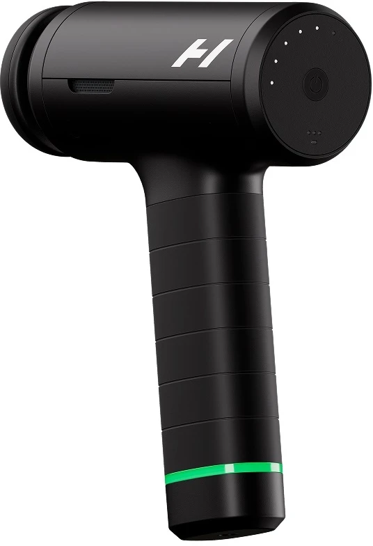 Hyperice Hypervolt 3 Pro perkusinis masažinis pistoletas, juodos spalvos