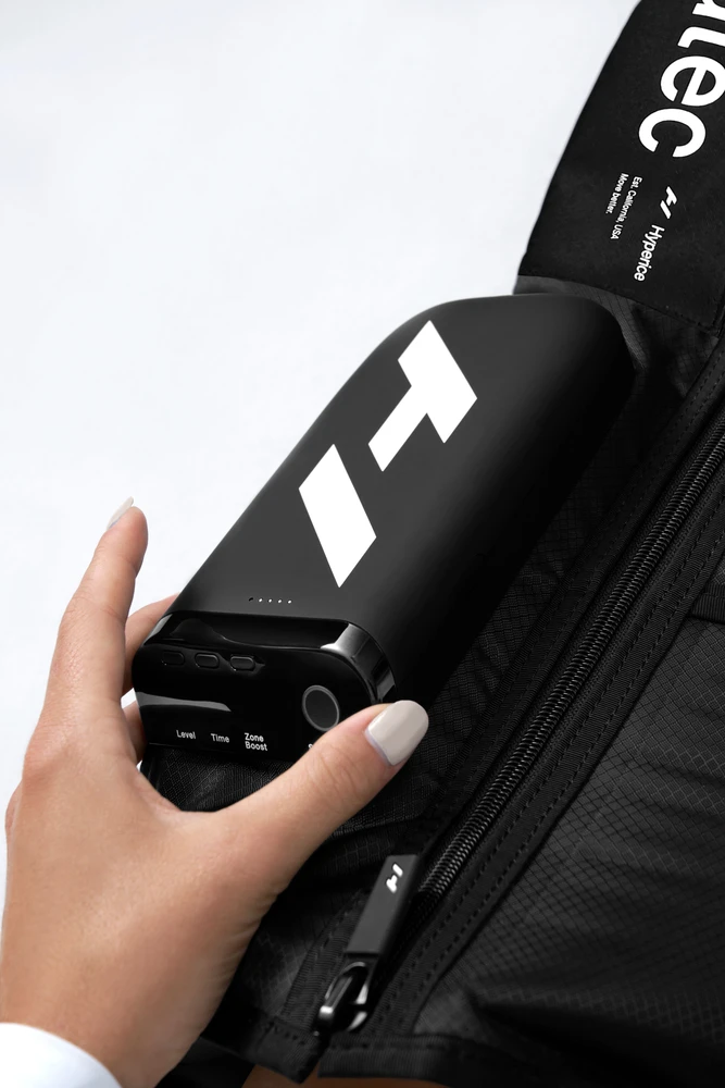 „Hyperice Normatec Premier Package“ Oro suspaudimo masažo sistema, trumpa, pora, rinkinys