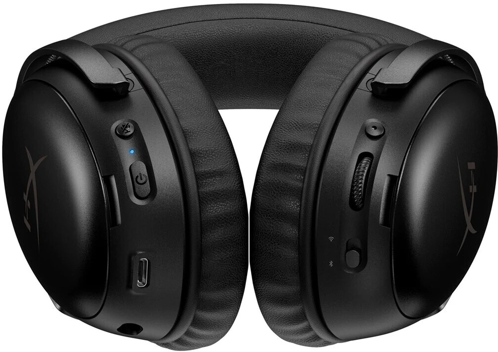 HyperX Cloud III S Belaidės Juodas (Juodos) Belaidės Žaidimų Ausinės