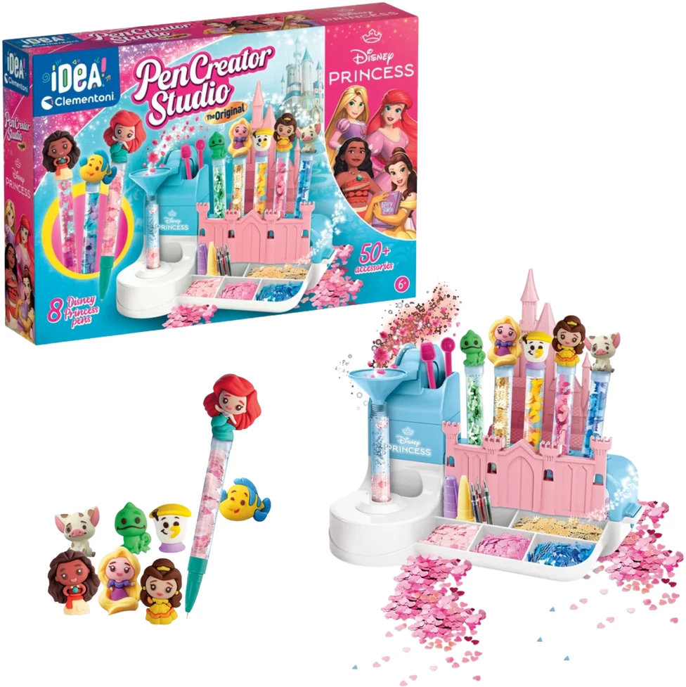 „Clementoni Idea Art“ – „Disney Princess“ rutulinių rašiklių fabrikas